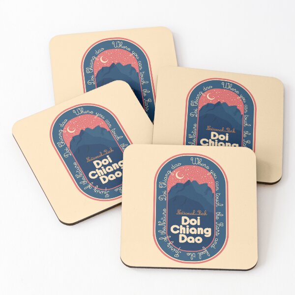 Item preview, Doi Chiang Dao - Thailand. Mountain near Chiang Mai. Backpacker Badge designed and sold by Boogosh.