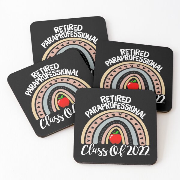 Item preview, Retired Paraprofessional Class Of 2022 Boho Rainbow designed and sold by caronkeltz1567.