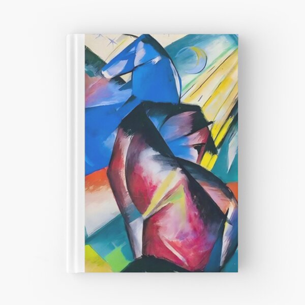 Item preview, Two Horses, Red and Blue by Franz Marc designed and sold by WonderweissStudio.