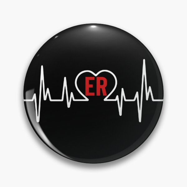 Item preview, ER Nurse Heartbeat Tshirt designed and sold by SunsetGloww.