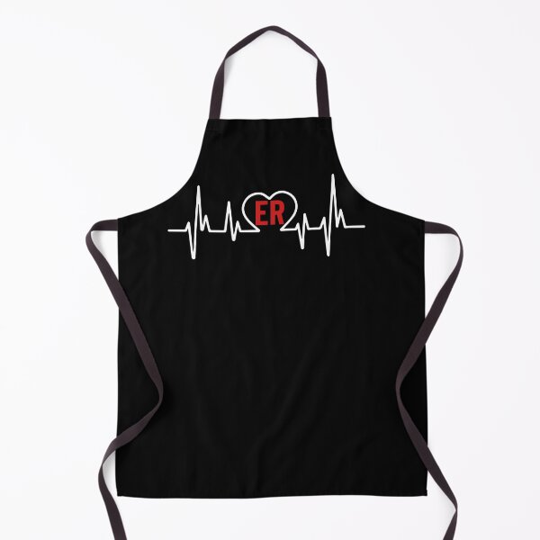 Item preview, ER Nurse Heartbeat Tshirt designed and sold by SunsetGloww.