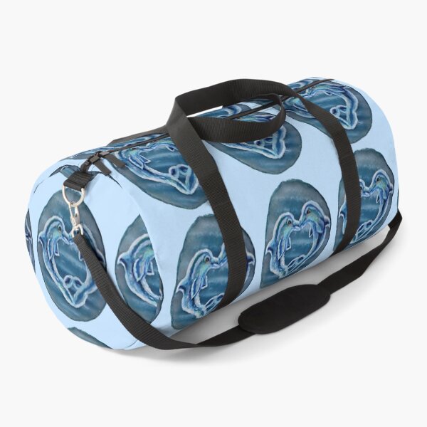 Item preview, Kissing Dolphins Blue Agate designed and sold by Deborah Camp.