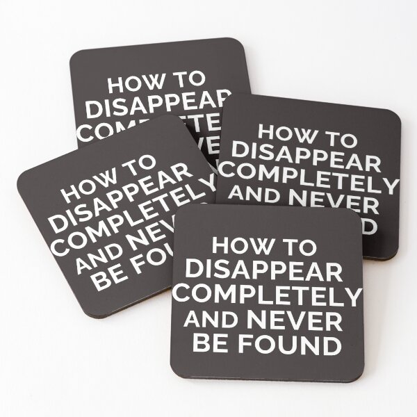 Item preview, How to disappear completely and never be found  designed and sold by TauqeerArts.