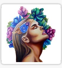 Succulent Painting Sticker