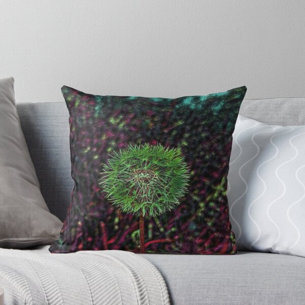 Item preview, Dandelion Puff in Nightshade Green designed and sold by SunshineWalker.