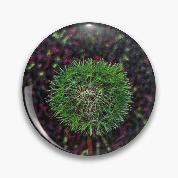 Item preview, Dandelion Puff in Nightshade Green designed and sold by SunshineWalker.