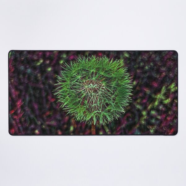 Item preview, Dandelion Puff in Nightshade Green designed and sold by SunshineWalker.