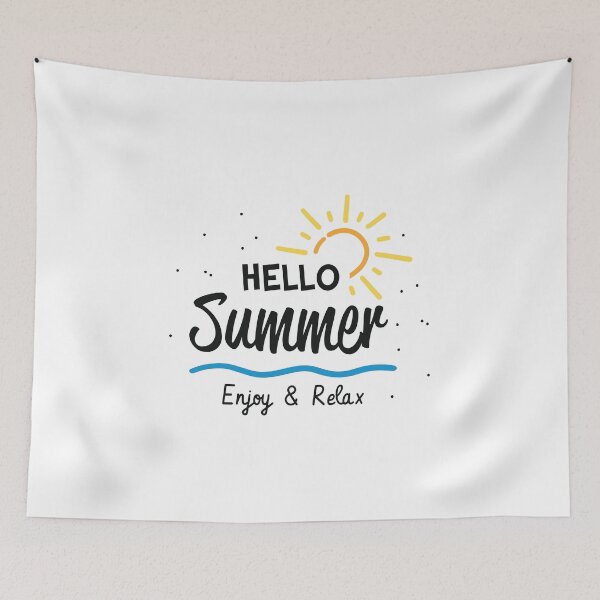 Item preview, Hello Summer, Enjoy and Relax designed and sold by gangglamour.