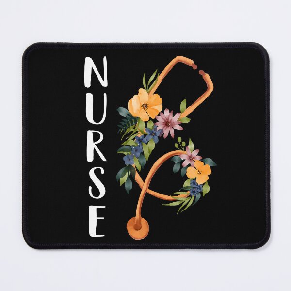 Item preview, Floral Stethoscope - Funny Nursing Tshirt designed and sold by SunsetGloww.