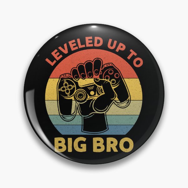 Item preview, Leveled Up To Big Bro: Big Brother Gift - New Brother Siblings designed and sold by Adexyl.