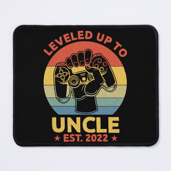 Item preview, Leveled Up To Uncle EST 2022: Uncle Gift - New Uncle of Nephew or Niece designed and sold by Adexyl.
