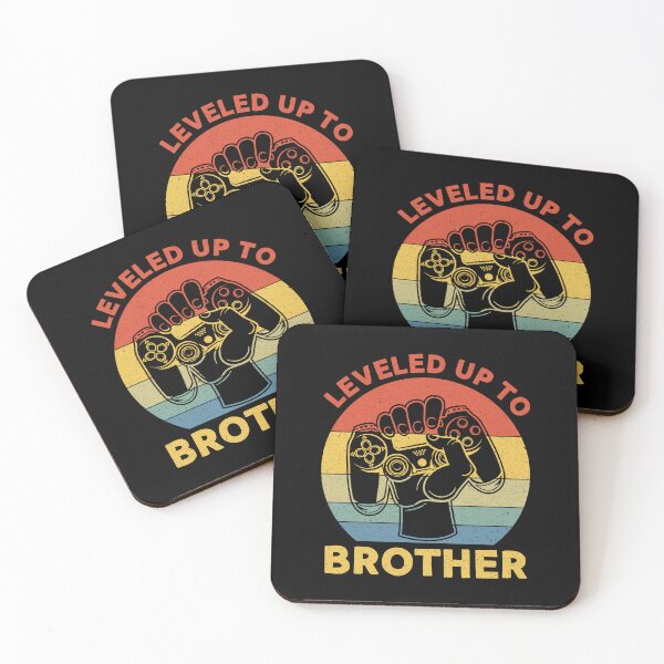 Item preview, Leveled Up To Brother: Brother Gift - New Brother of Sister designed and sold by Adexyl.