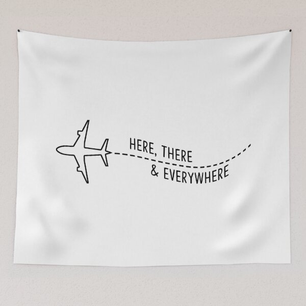 Item preview, Here, there and eveywhere airplane designed and sold by RafaTakami.