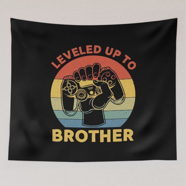 Item preview, Leveled Up To Brother: Brother Gift - New Brother of Sister designed and sold by Adexyl.