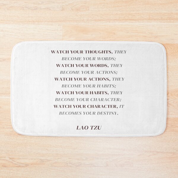 Item preview, Lao Tzu on the power of thoughts designed and sold by Ioana1.