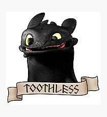 Toothless Smile Photographic Print