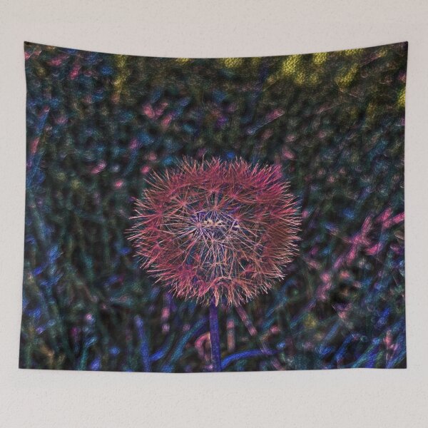 Item preview, Dandelion Puff in Nightshade Pink designed and sold by SunshineWalker.