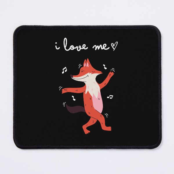 Item preview, Happy Dancing Fox | i love me designed and sold by azy2shop.