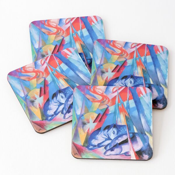 Item preview, Sleeping Animals by Franz Marc designed and sold by WonderweissStudio.