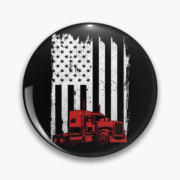 Item preview, Trucker Flag Tshirt designed and sold by SunsetGloww.