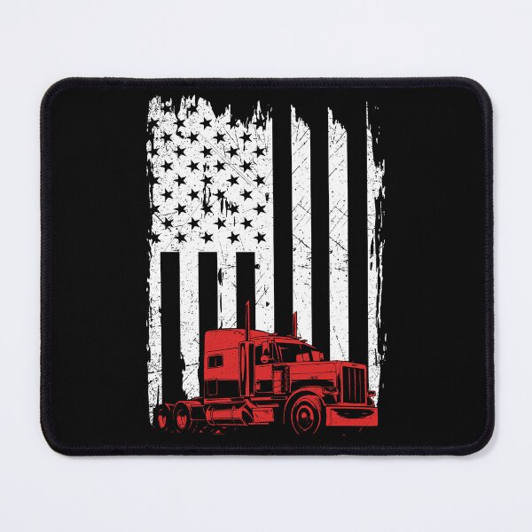 Item preview, Trucker Flag Tshirt designed and sold by SunsetGloww.