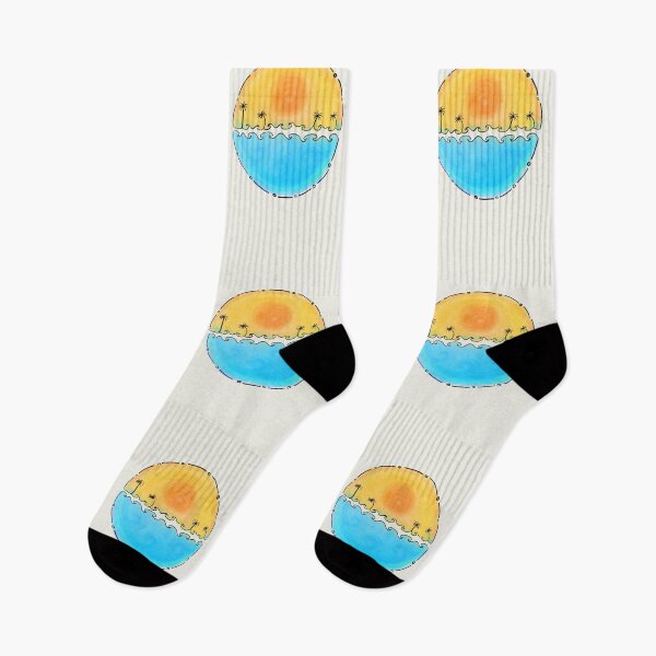 Item preview, Surfers Paradise, Beach, Sun, Sea, Waves, Sunset, Palm Trees, Summer, Vacation designed and sold by boom-art.