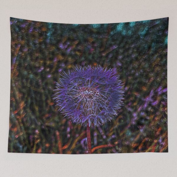 Item preview, Dandelion Puff in Nightshade Purple designed and sold by SunshineWalker.