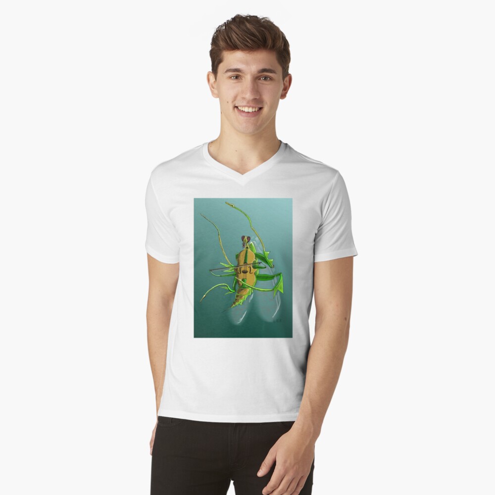 Item preview, V-Neck T-Shirt designed and sold by dj-KIR.