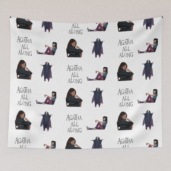 Item preview, agatha all along 4-pack designed and sold by marvel stickers.