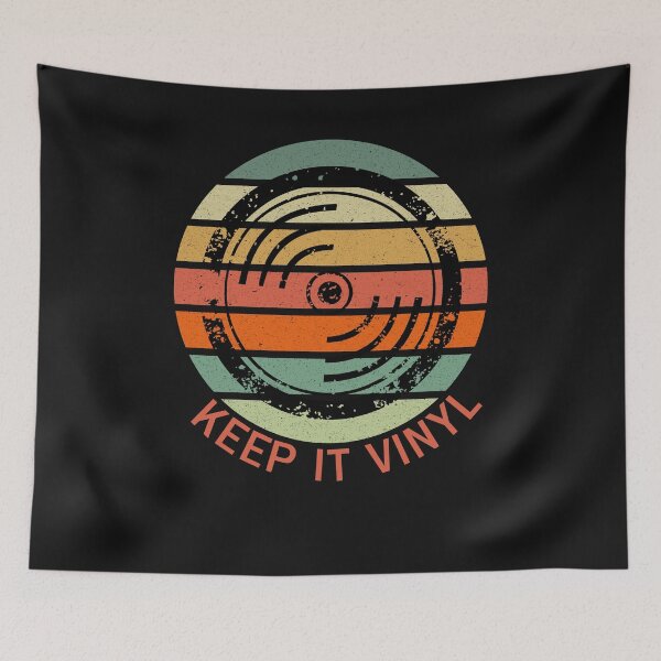 Item preview, Keep It Vinyl T Shirt - Vintage Vinyl LP Record Player Turntable Shirt - LP Record Lover Gifts designed and sold by Kenny789.