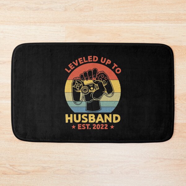 Item preview, Leveled Up To Husband Est. 2022: Husband Gift - New Hubby of Wife, Bridegroom Wedding designed and sold by Adexyl.