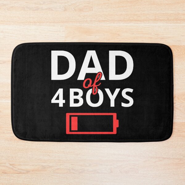 Item preview, Tired Dad Of 4 Boys II designed and sold by Lemon Pepper.
