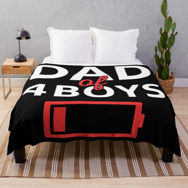 Item preview, Tired Dad Of 4 Boys II designed and sold by Lemon Pepper.