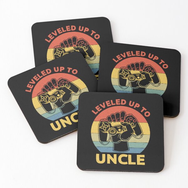 Item preview, Leveled Up To Uncle: Uncle Gift - New Uncle of Nephew or Niece designed and sold by Adexyl.
