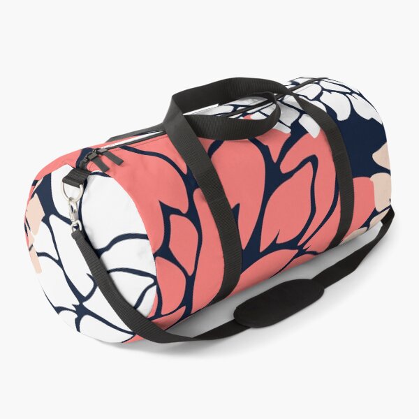 Item preview, Flower Blooms, Coral, Blush, Navy designed and sold by meggydesigns.