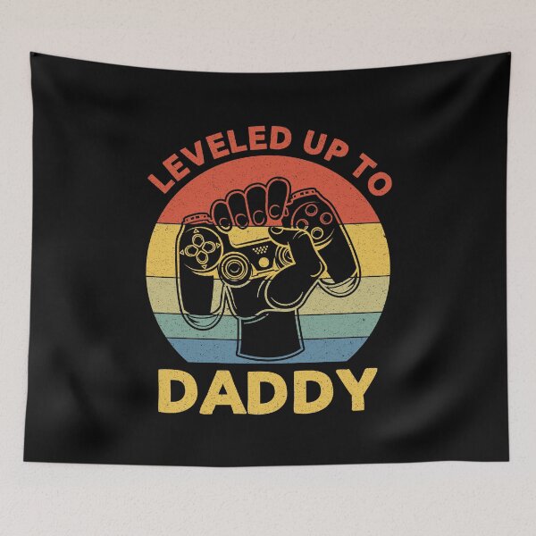 Item preview, Level Up To Daddy: New Dad Gifts - Father Pregnancy Newborn Baby Announcement designed and sold by Adexyl.