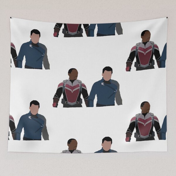 Item preview, sam and bucky designed and sold by marvel stickers.
