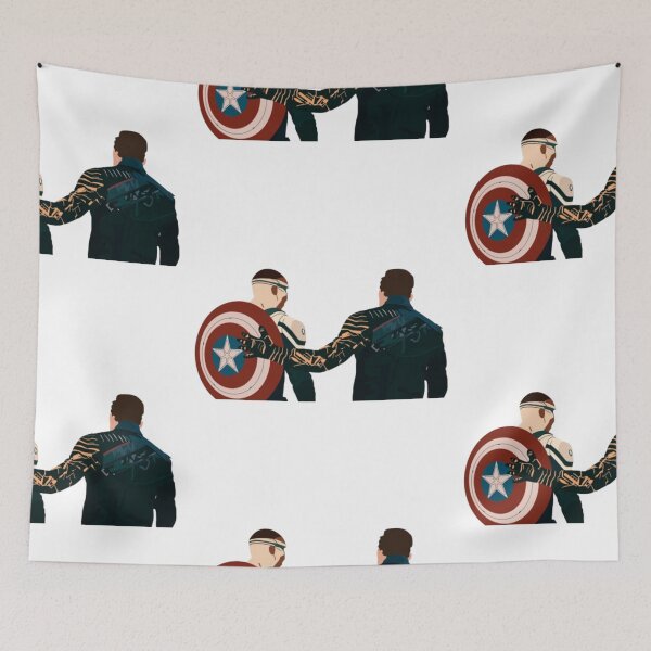 Item preview, sam and bucky designed and sold by marvel stickers.