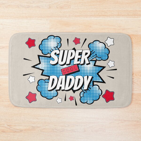 Item preview, Red, White And Blue Comic Book Style Super Cool Daddy, Great Design For Cool Dads, Perfect For Father's Day designed and sold by TrulyEpoque.