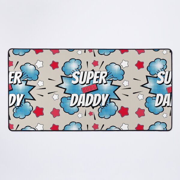 Item preview, Red, White And Blue Comic Book Style Super Cool Daddy, Great Design For Cool Dads, Perfect For Father's Day designed and sold by TrulyEpoque.
