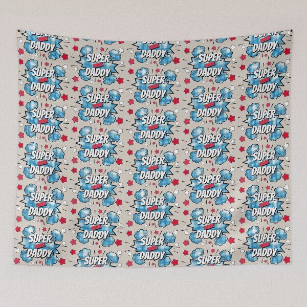 Item preview, Red, White And Blue Comic Book Style Super Cool Daddy, Great Design For Cool Dads, Perfect For Father's Day designed and sold by TrulyEpoque.