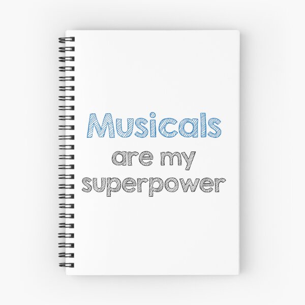 Item preview, Musicals are my superpower designed and sold by Alltooclose.