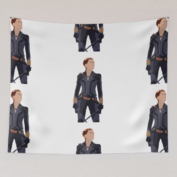 Item preview, widow in black suit designed and sold by marvel stickers.