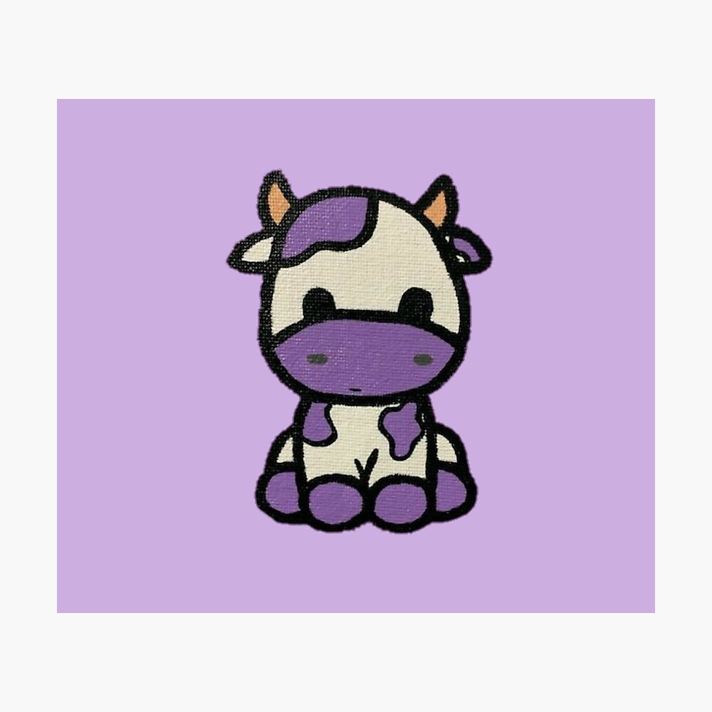 Cute Cow Sticker Purple Cow Decal Lavender Cow Sticker -  Hong Kong