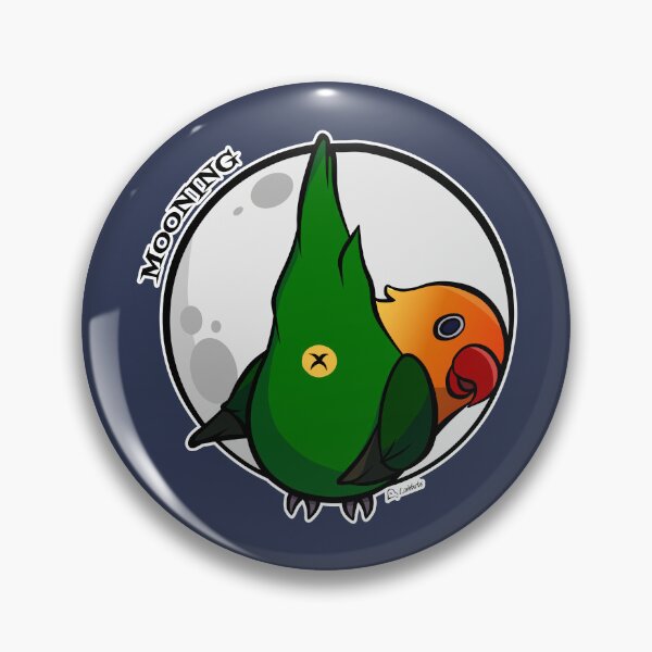 Item preview, Mooning fischers lovebird designed and sold by Lovebirbs.