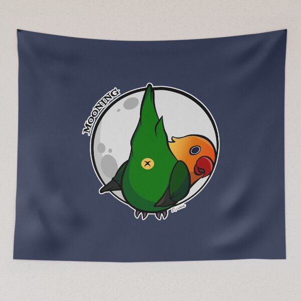 Item preview, Mooning fischers lovebird designed and sold by Lovebirbs.