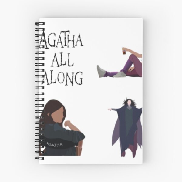 Item preview, agatha all along 4-pack designed and sold by marvel stickers.