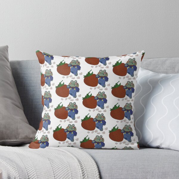 Item preview, Just a frog with his berry designed and sold by ForestOmen.