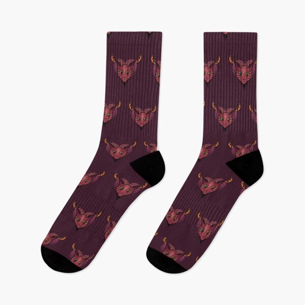 Item preview, Red Space Cat (Antlers) designed and sold by jezkemp.