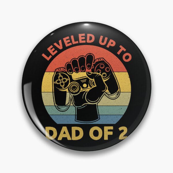 Item preview, Level Up To Dad Of 2: New Daddy Gifts - Father Pregnancy Newborn Baby Announcement designed and sold by Adexyl.